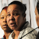 Lesley McFadden, Michael Brown’s mother; Esaw Snipes, Eric Garner’s widow; and Valerie Bell, mother of Sean Bell, sit on a police-brutality panel at the National Action Network Convention in New York City April 8, 2015.
Aaron J./National Action Network